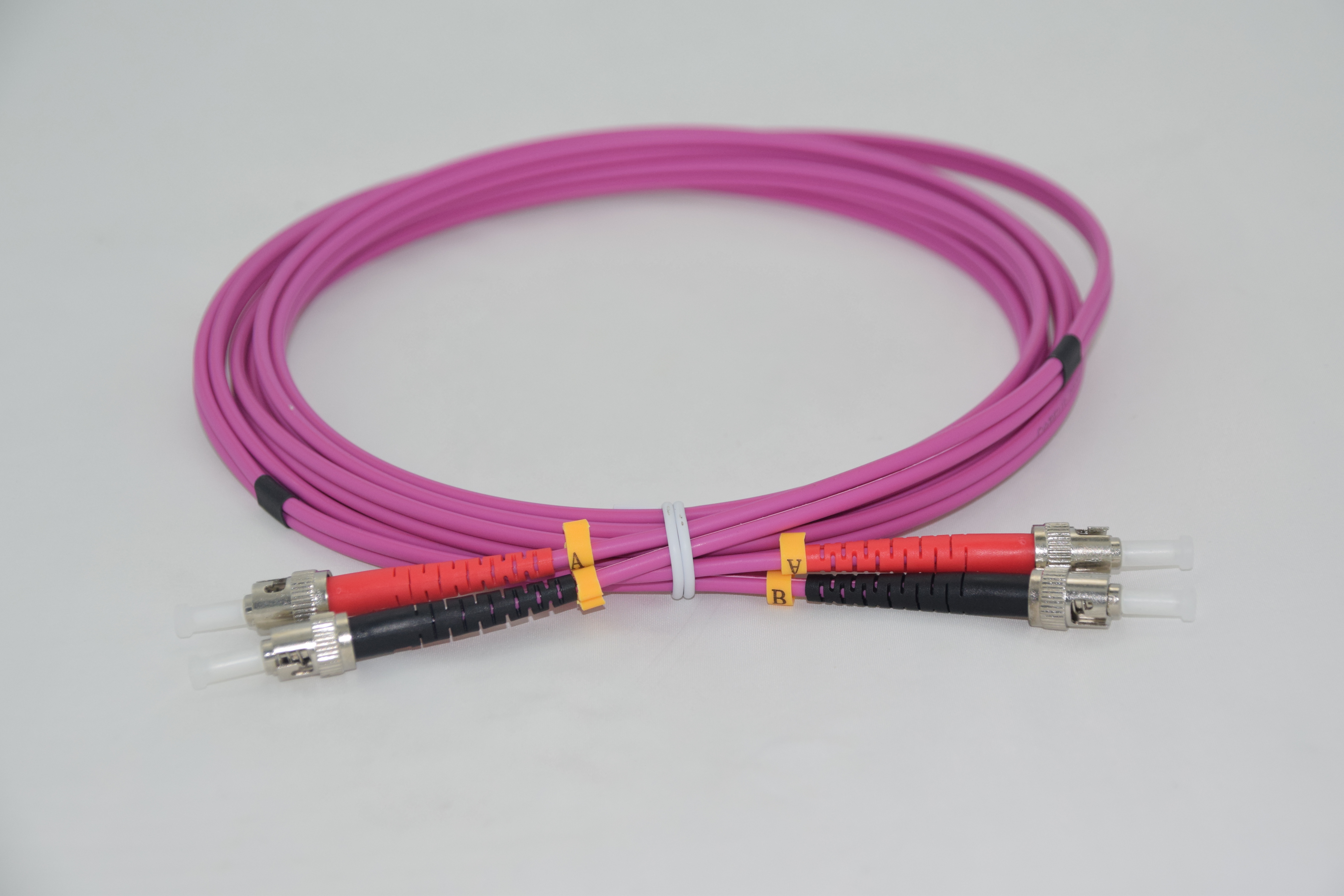 DUPLEX PATCH CORD ST/UPC-ST/UPC OM4 3.0MM